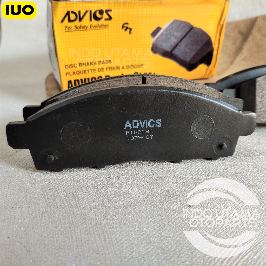 Brake Pad AISIN Pajero Sport Triton Kampas Rem ADVICS B1N208T ORIGINAL