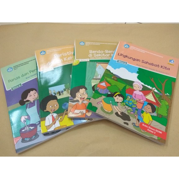 

❤BISA COD❤ Terbaru!! Paket Tematik Kelas 5 SD Semester 2 Revisi 2017 (Tema 6 - 9)