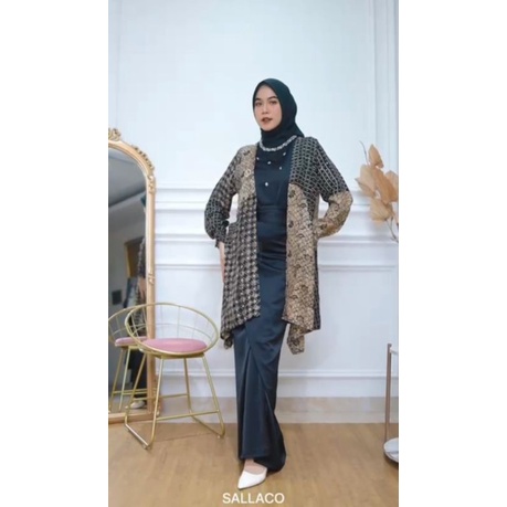 one set 3 in 1 batik dolby sallaco terlaris