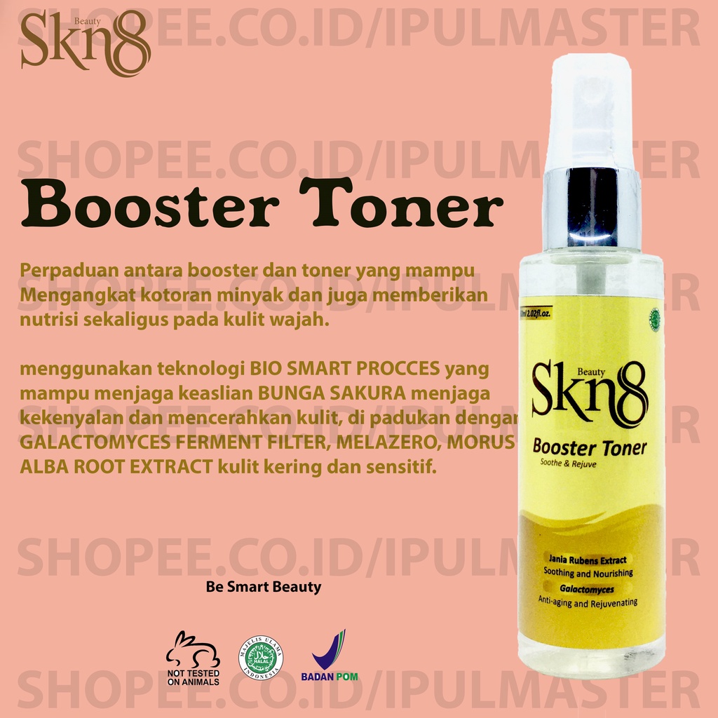 SKN8 Beauty Booster Toner - Skin Care BPOM