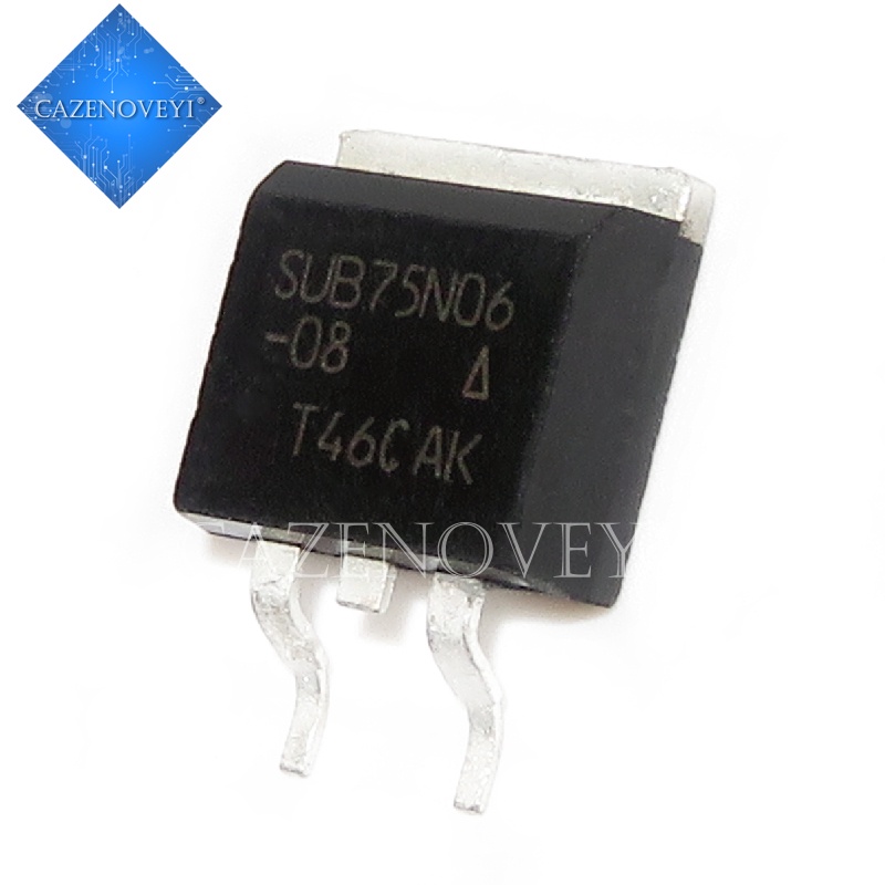 10pcs Ic Sub75N06-08 Sub75N06 To-263