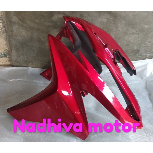 cover body front tameng dasi tebeng depan vario 125 old 2012 2013 2014 merah marun