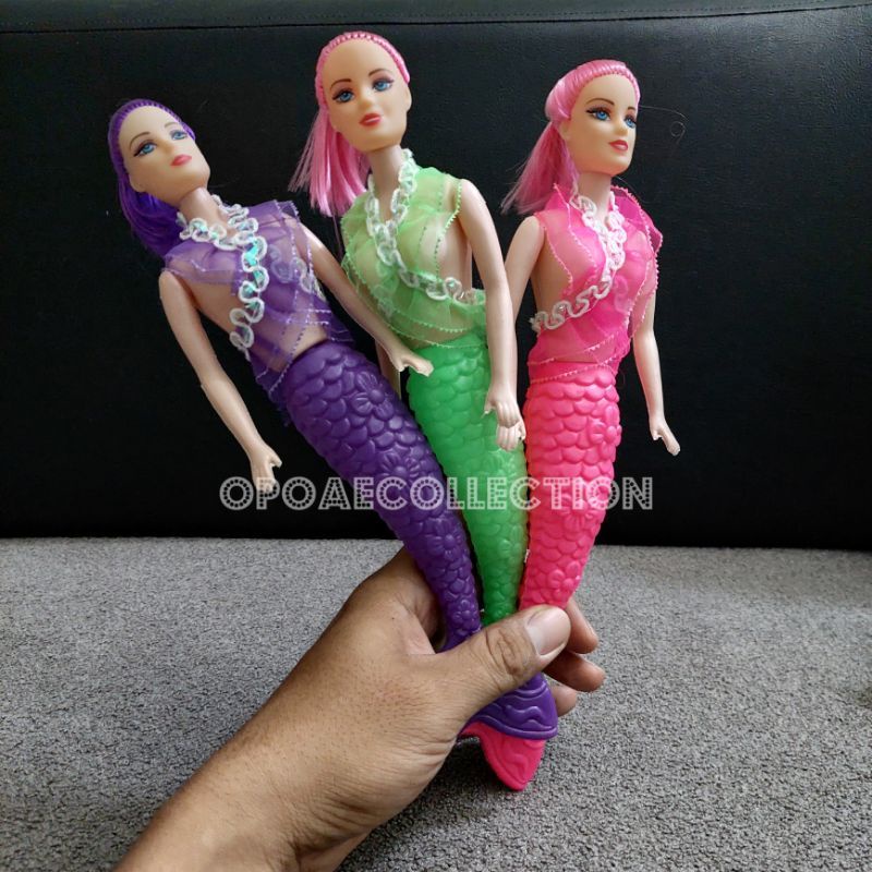 boneka barbie mermaid putri duyung cantik TERMURAH - KTG