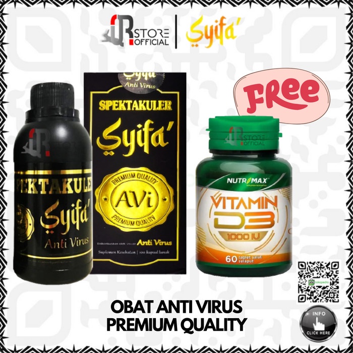 Kesehatan - Spektakuler Syifa Anti Virus Suplemen Kesehatan Original Bpom