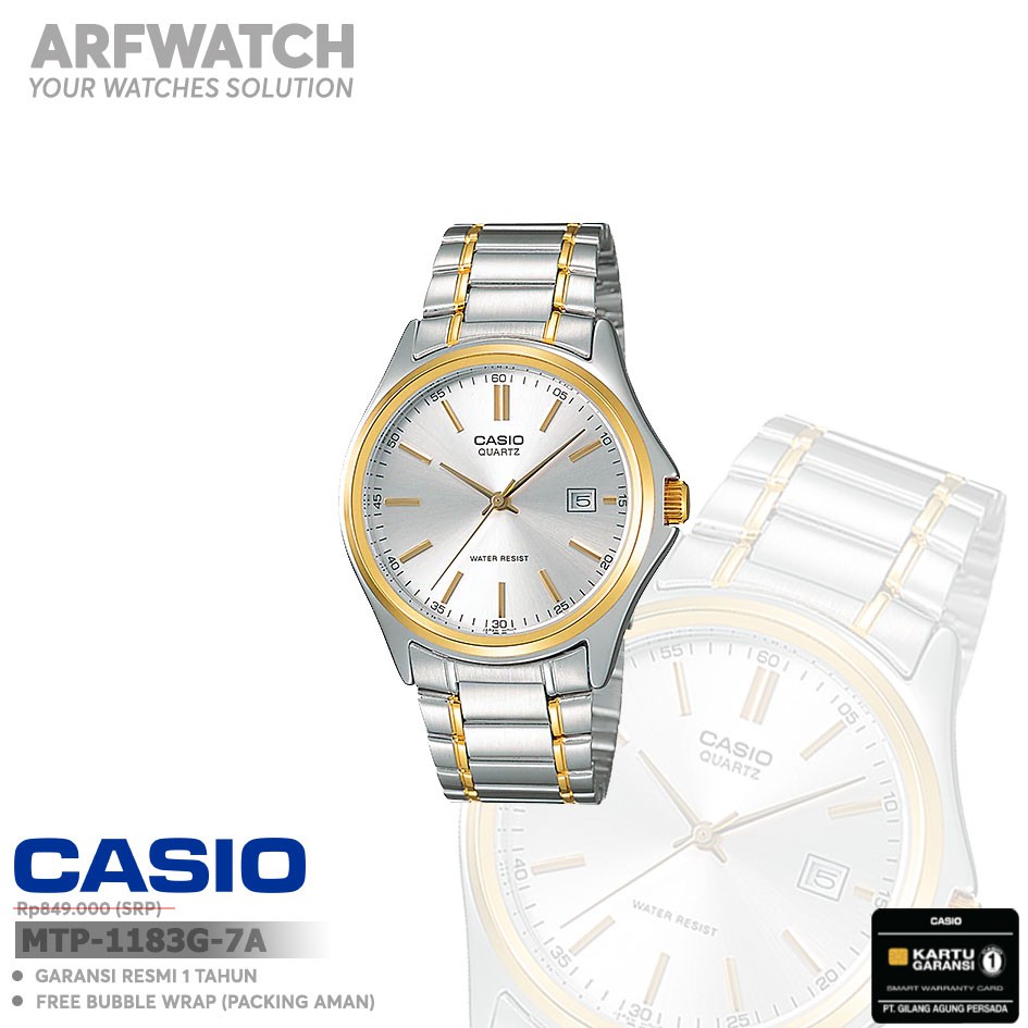 Casio General MTP-1183G-7A / MTP-1183G-7ADF Original