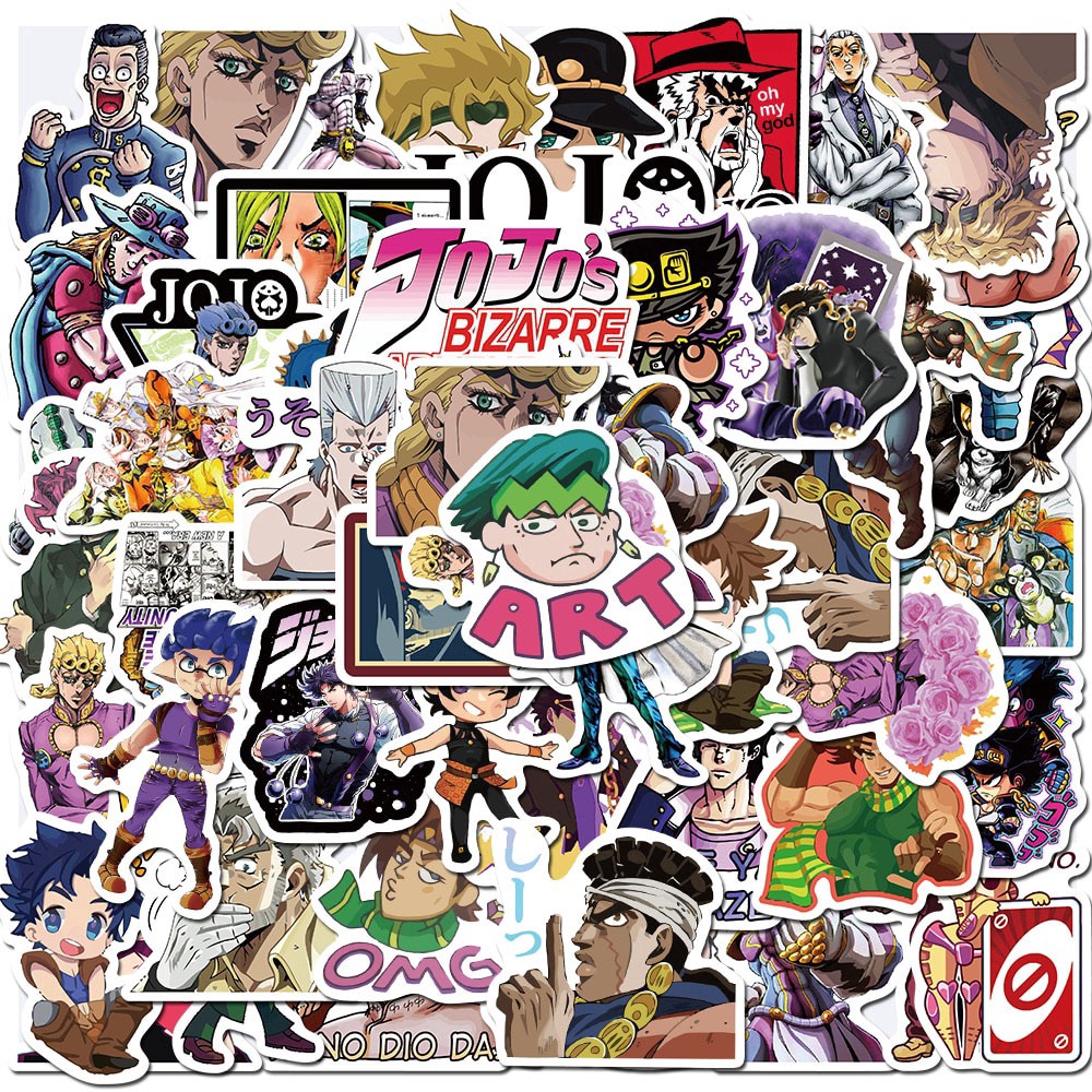 JB002 – Sticker / Stiker / Alat Tulis Anime Manga Cosplay Jepang Jojo’s Bizarre Adventure