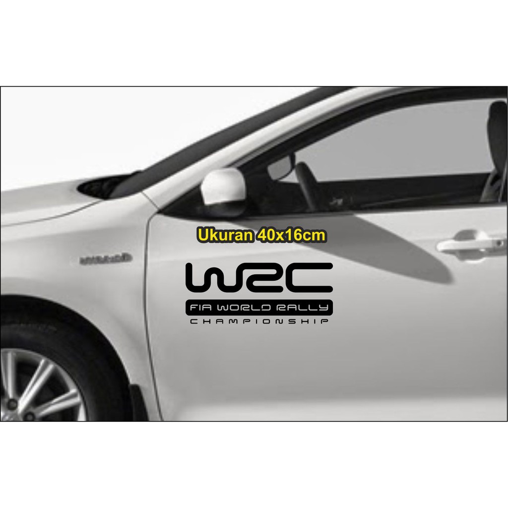 wrc sticker mobil sticker cutting fia world rally