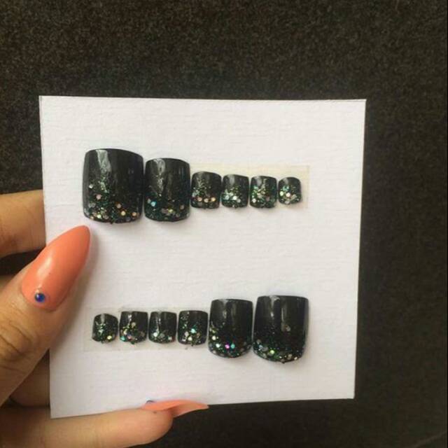 KUKU KAKI / FAKE NAIL MOTIF / NAIL EXTENSION / NAIL ART / MURAH