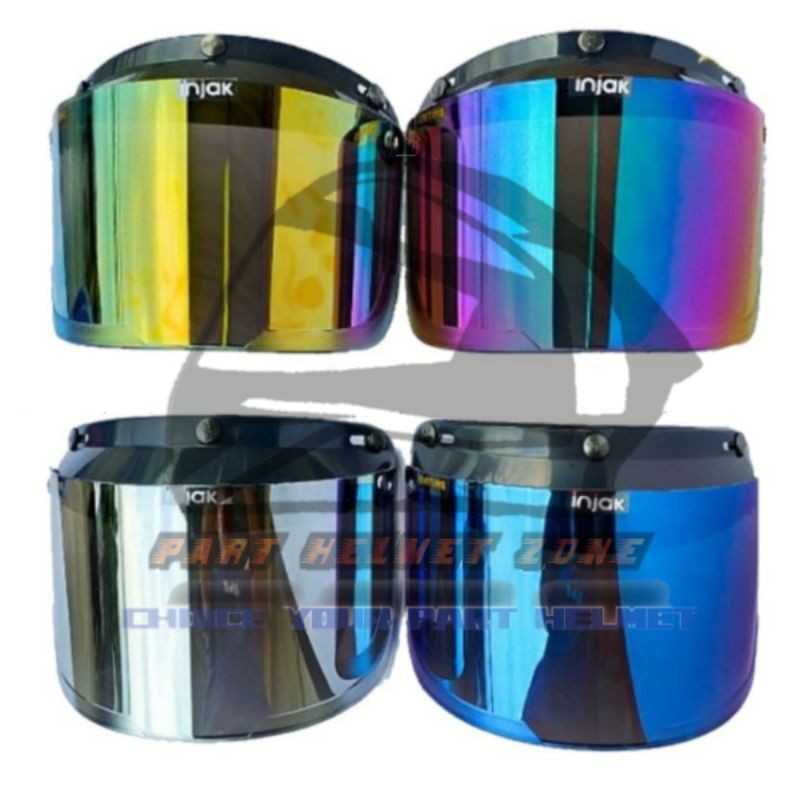 Kaca Helm Bogo Datar flat Original Injax PNP Cargl*ss JPN Mvstar Dag universal All type coting INJAK