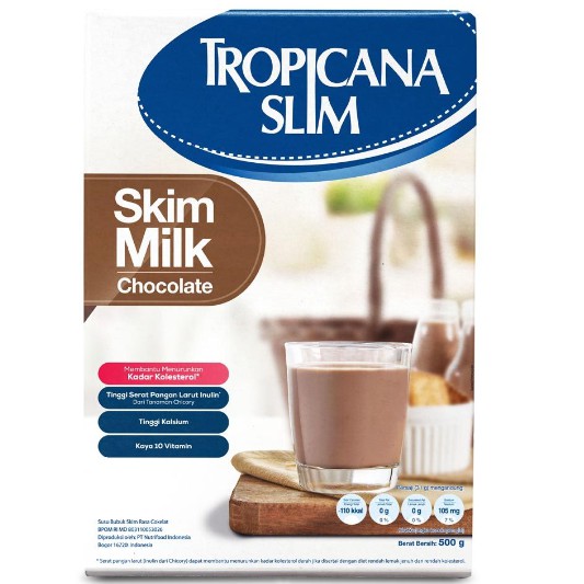 

TROPICANA SLIM MILK SKIM CHOCOLATE 500GR