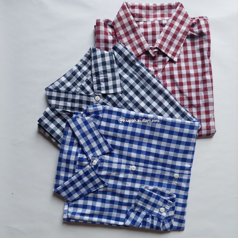 Tartan Shirt by @kupakai.dari.sini