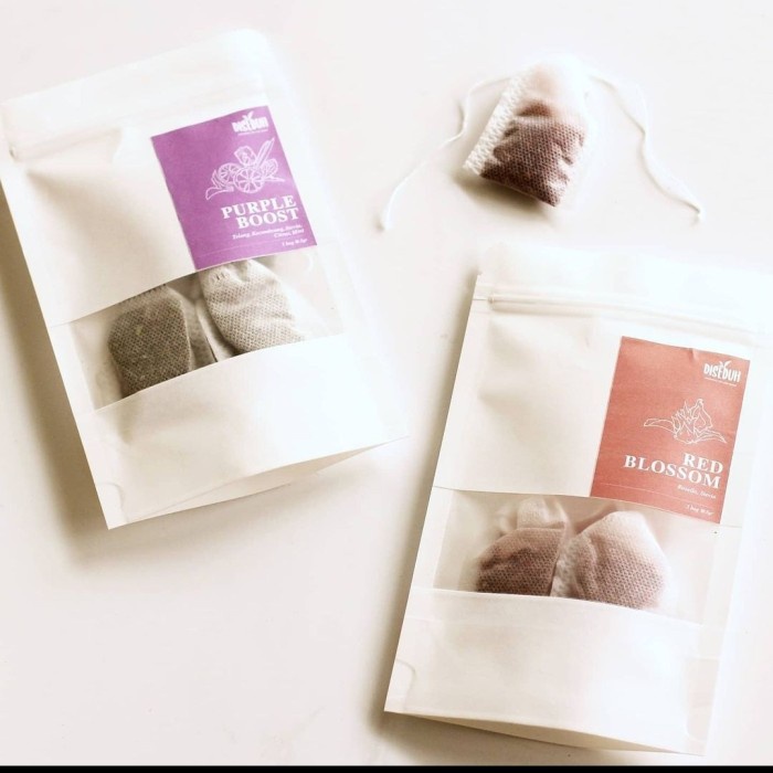 

B062D Red Blossom Tea Bag 054S