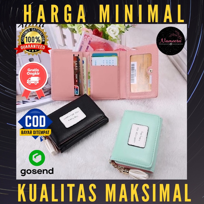 Dompet Mini Korea Lucu Wanita Remaja Dompet Batam Import Fashion Ori Asli Model Terbaru Murah