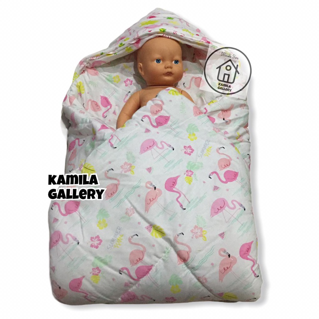 FREE TAS MIKA!! Selimut topi bayi - baby blanket - hoodie blanket baby / kado lahiran bayi