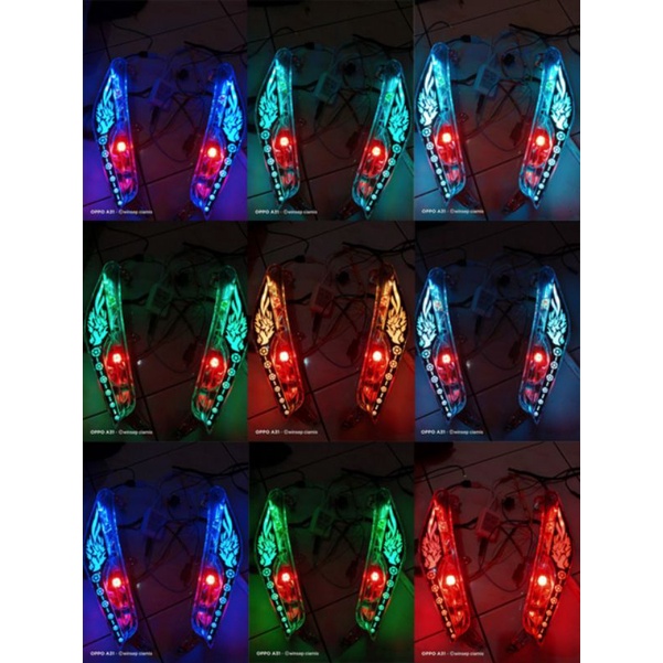 lampu alis jupiter mx senja rgb remot