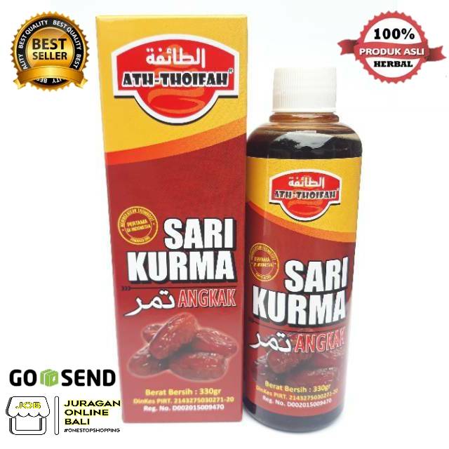 Sari Kurma Angkak / Sari Kurma Ath-Thoifah 330gram Pencegah Demam Berdarah DB