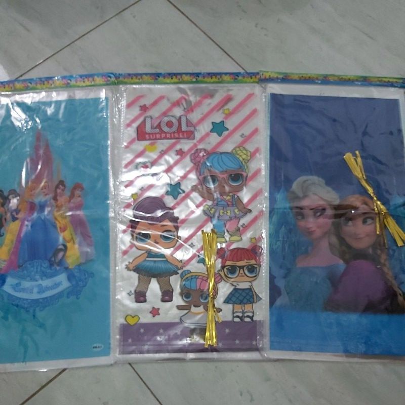

Plastik Godie bag ulang tahun