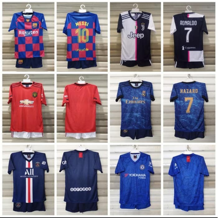BRY Setelan Baju / Jersey Bola Multisport Anak (CLUB)
