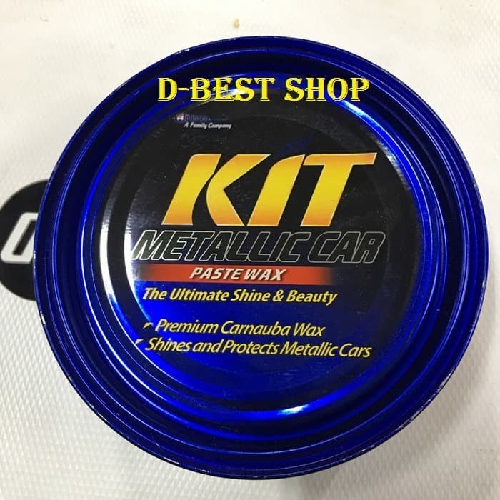 KIT METALLIC CAR Paste Wax 225ml