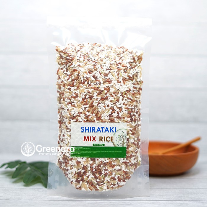 

Ds501Vs Shirataki Mix Rice 500Gr / Shirataki Mix Beras Merah , Coklat Organik Sv012Ss