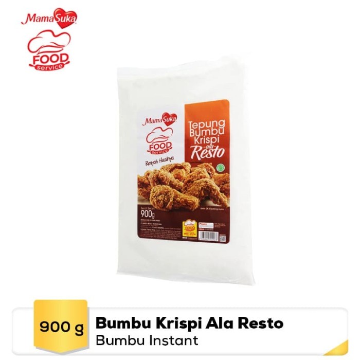 

pakai-siap-tepung-bumbu-tepung- mamasuka tepung bumbu ala resto 900gr -tepung-bumbu-tepung-siap-