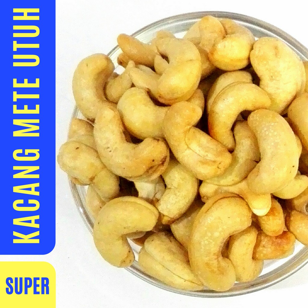 

KACANG METE MATANG UTUH GRADE SUPER WONOGIRI 250 GR OCHI SNACK – GURIH & RENYAH