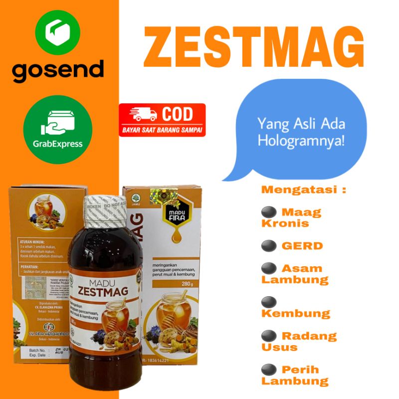 

Madu zestmag || madu mag / madu asam lambung