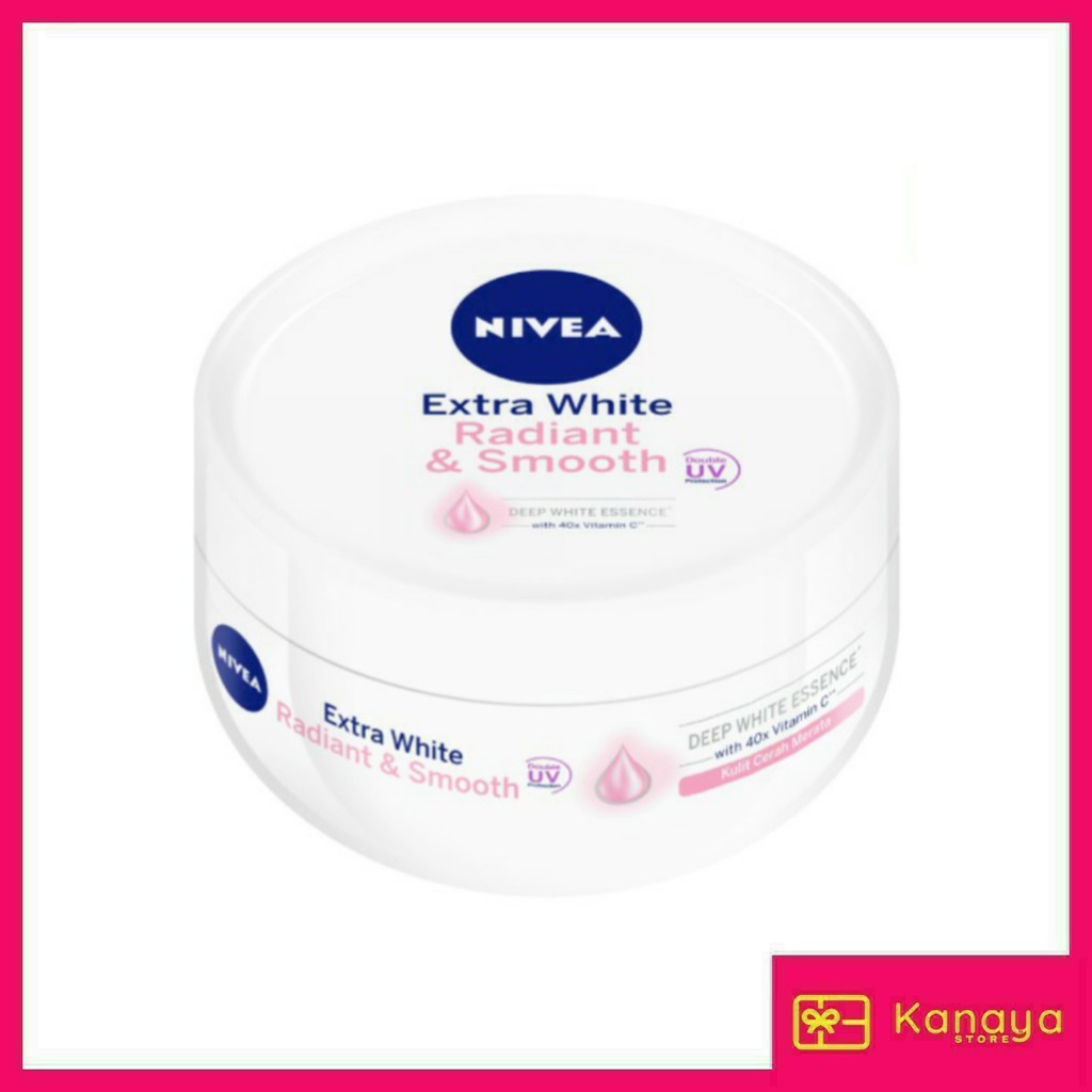 (BISA COD) Nivea Extra White Radiant and Smooth Cream