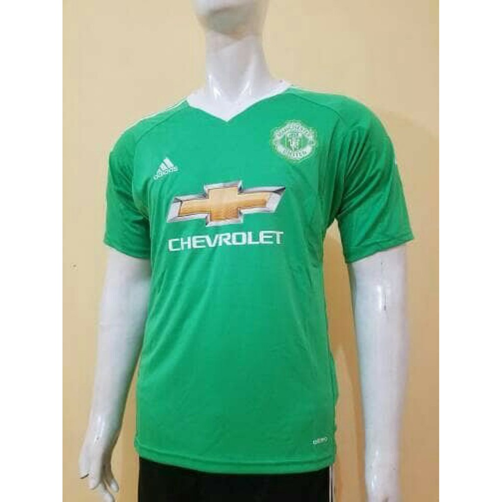 Jual JERSEY MANCHESTER UNITED GOOLKEEPER GK AWAY 2017 2018 GRADE ORI Murah