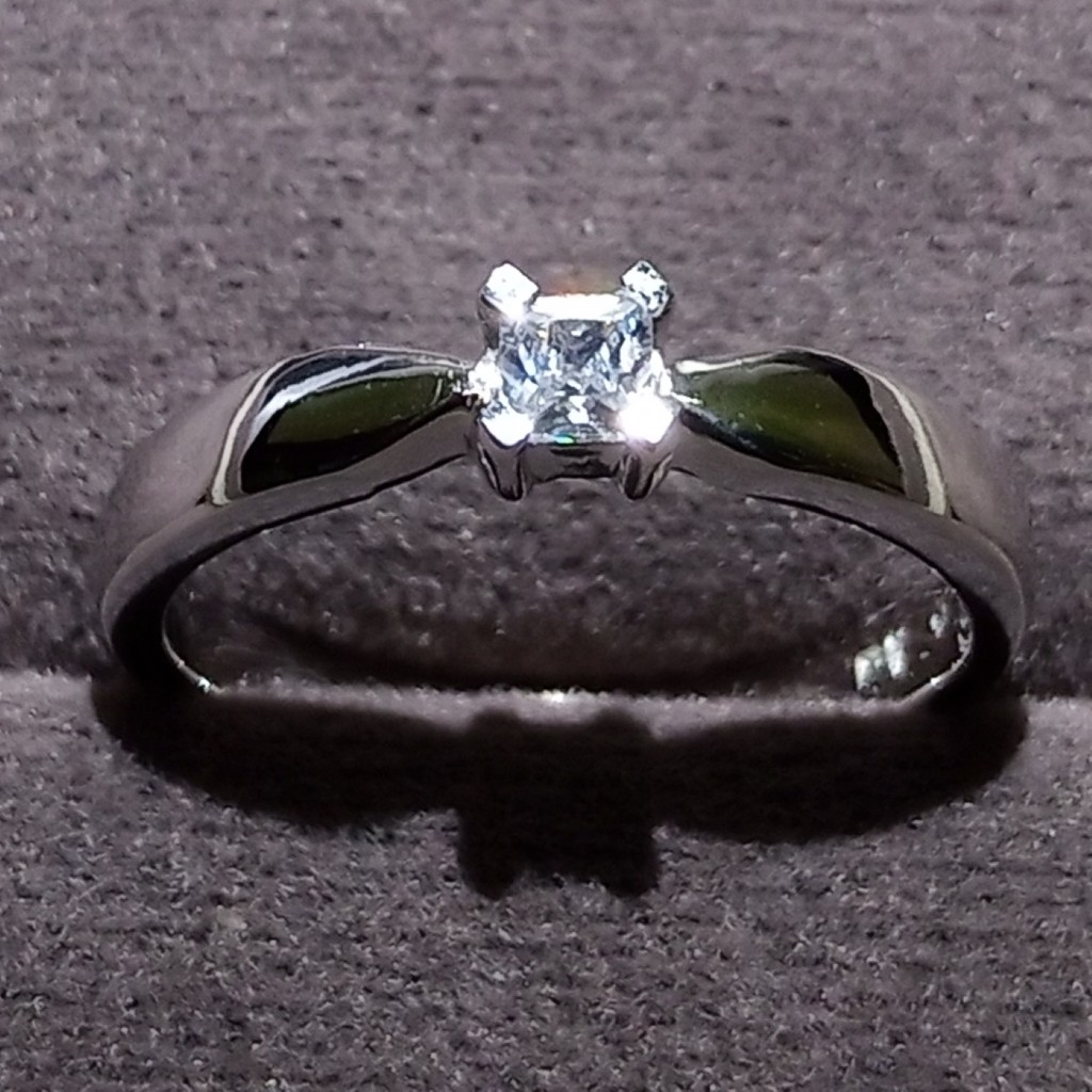 Bisa Pesan Model Garansi Silver Asli Gratis Ukir Nama Cincin Tunangan Perak Wanita Kawin Nikah Id88