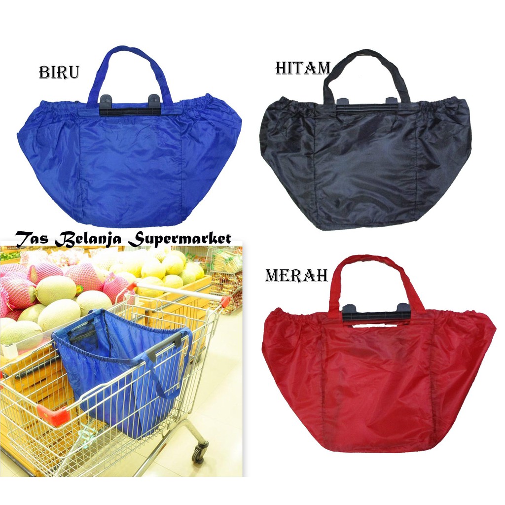 Jual Tas Belanja Lipat Tas Belanja Supermarket Tas Trolley Shopee Indonesia 2749