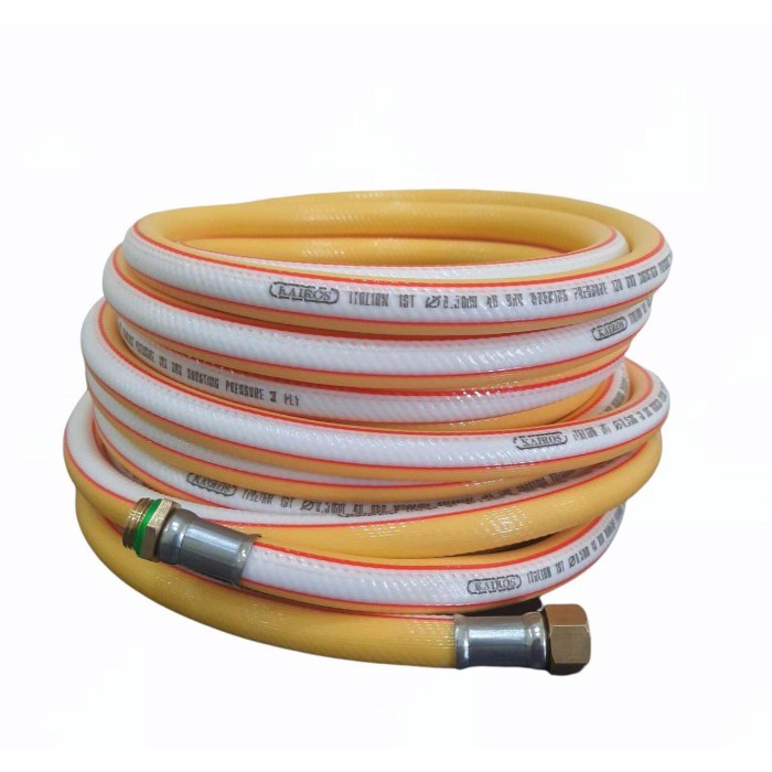 [3ST] Selang Kompresor Angin 100 Meter Kairos Spray Hose 3 Ply Kuning