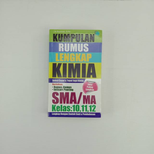 Kumpulan Rumus Lengkap Kimia SMA