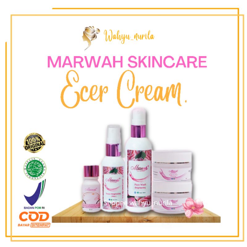 ECER MARWAH SKINCARE ECER CREAM MARWAH SKIN TREATMENT