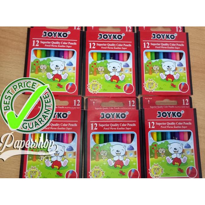 

Sale!! Grosir!!! Pensil Warna 12 Joyko Kecil Cp-S12 Mini Terbaru