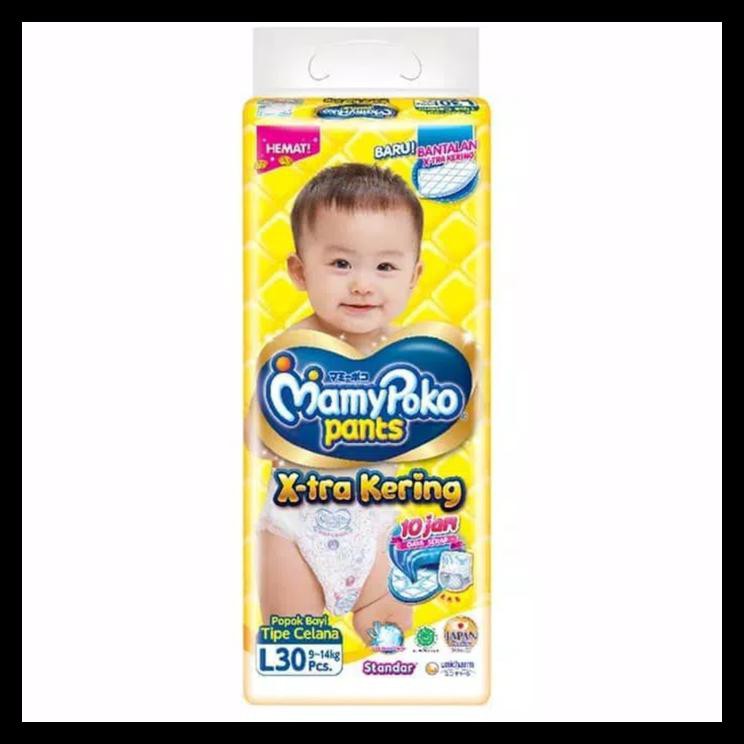 pampers mamy poko size l