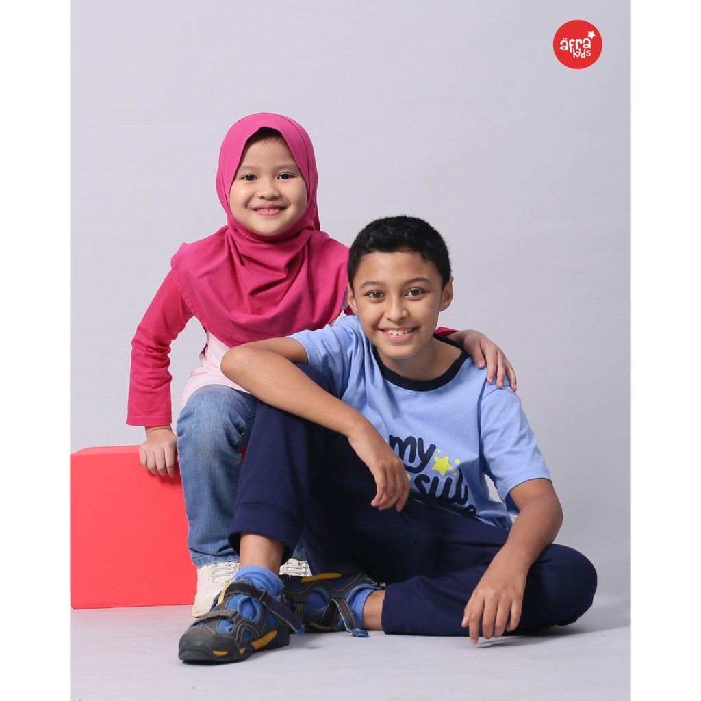 New Couple Afrakids AF302 (boy) &amp; AF303 (Girl-Tunik)  &quot;My Rasul Teach Me Peace&quot;