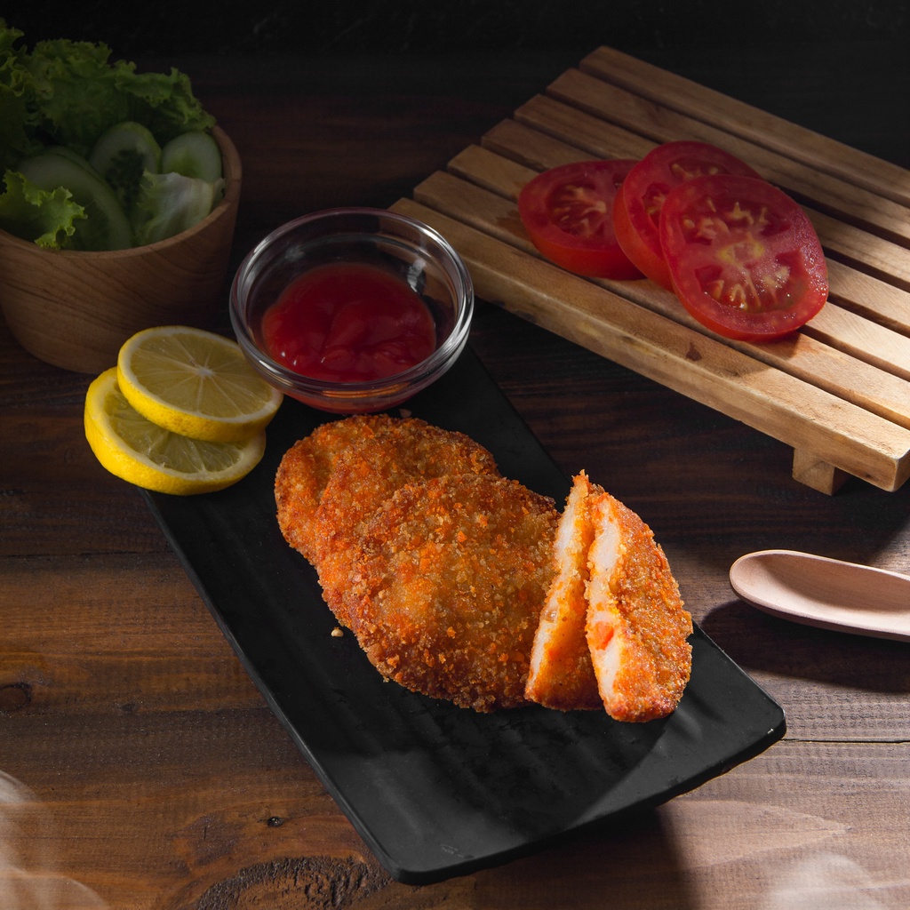 

Nugget udang kemasan 250gram dibuat oleh koki dari Taiwan