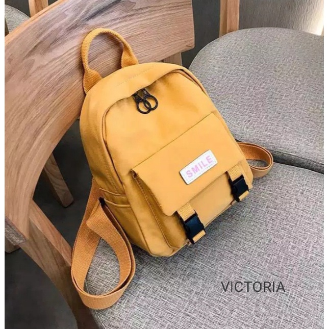 Tas Ransel Wanita Fashion Style Women Backpack Mini Soft Touch