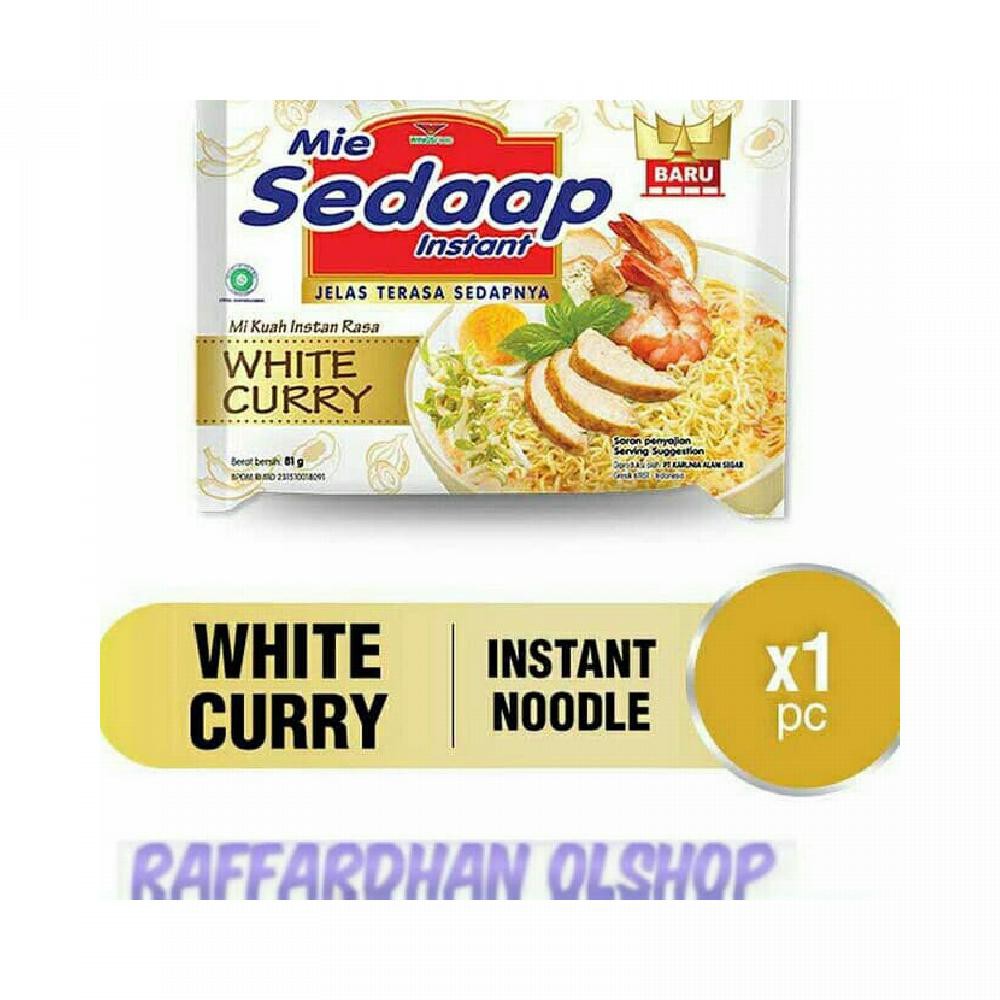 

Sedaap Mie Instant White Curry 81G