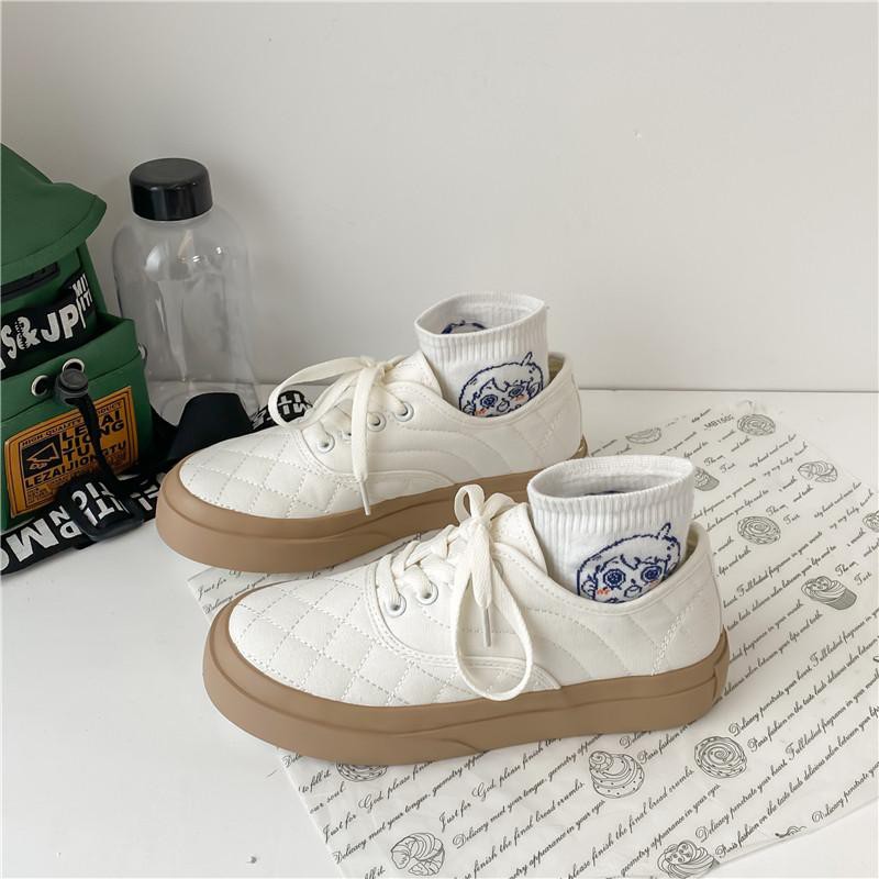 [GROSIR][COD] SEVEN_DAY SEPATU SNEAKERS WANITA KOREA IMPORT CASUAL KANVAS SHOES FQ-71