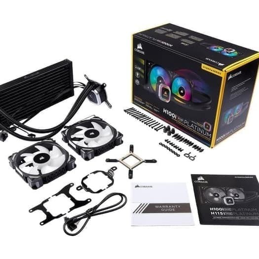 Corsair H100i RGB PLATINUM Liquid CPU Cooler