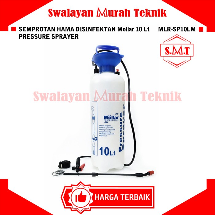 Sprayer Manual 10 Liter Mollar Sp10Lm 10Liter Semprotan Hama Desinfektan