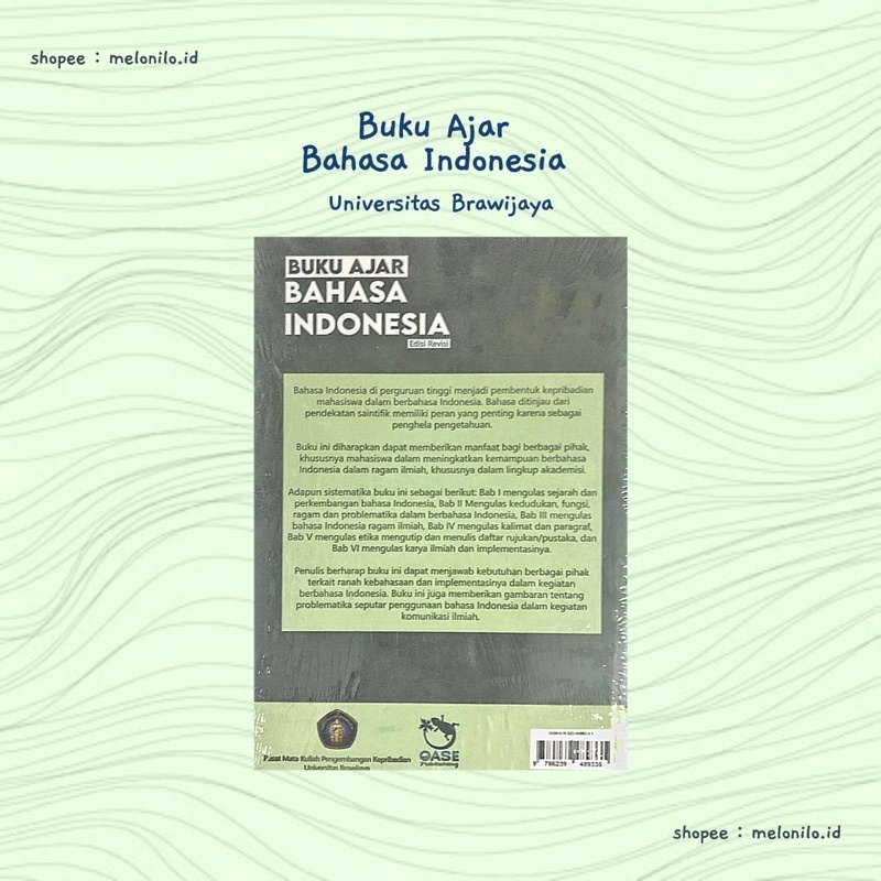 Buku Ajar Bahasa Indonesia Universitas Brawijaya UB-1