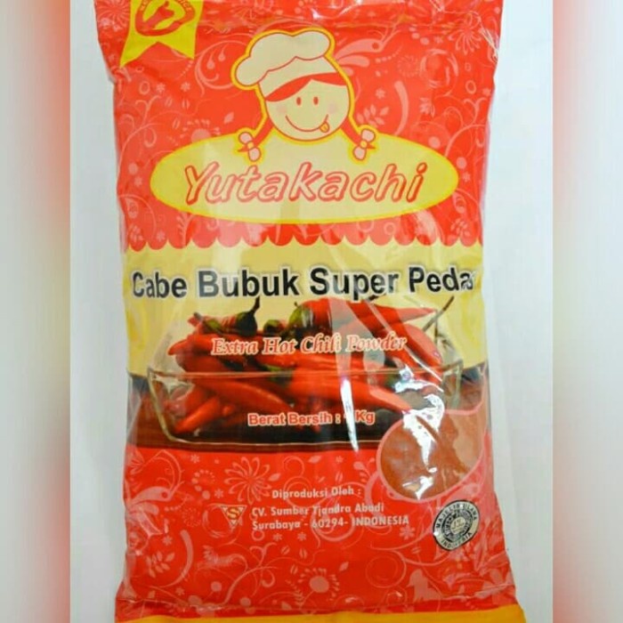 Cabe Bubuk - Cabe Bubuk Super Pedas 1Kg
