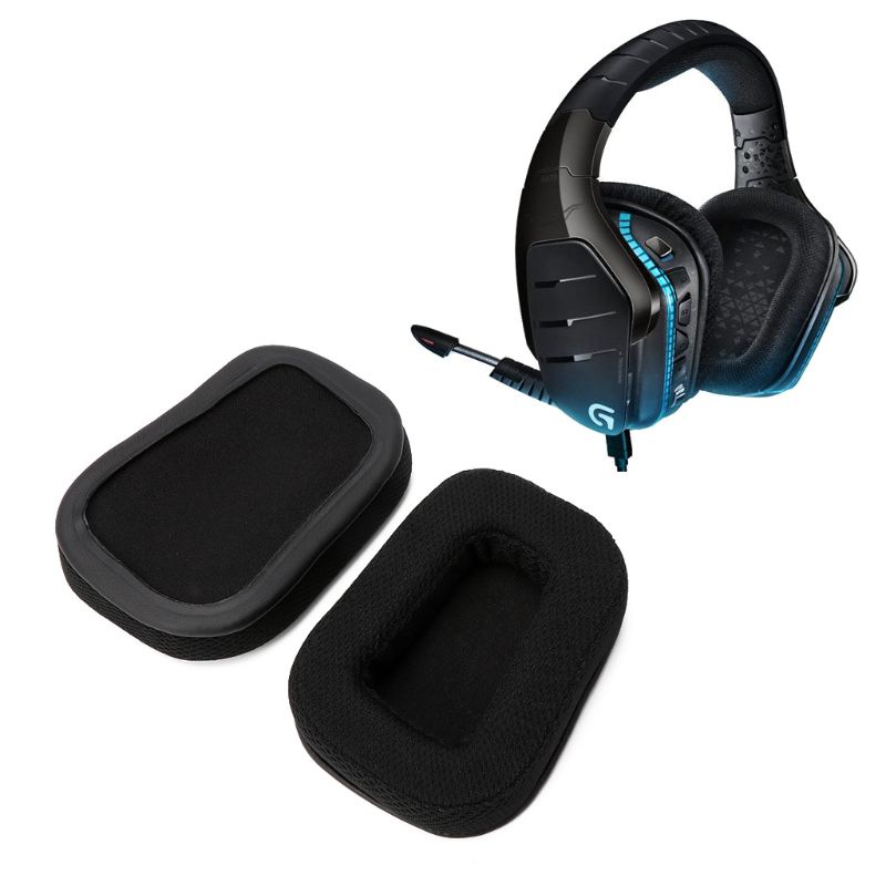 btsg Replacement Earpads Earmuff For Logitech G933 G633 Surround Gaming Headphones