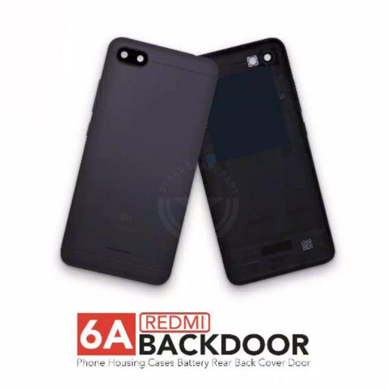 BACKDOOR BACK CASING TUTUP BELAKANG KESING XIAOMI REDMI 6 6A DUAL SIM ORIGINAL