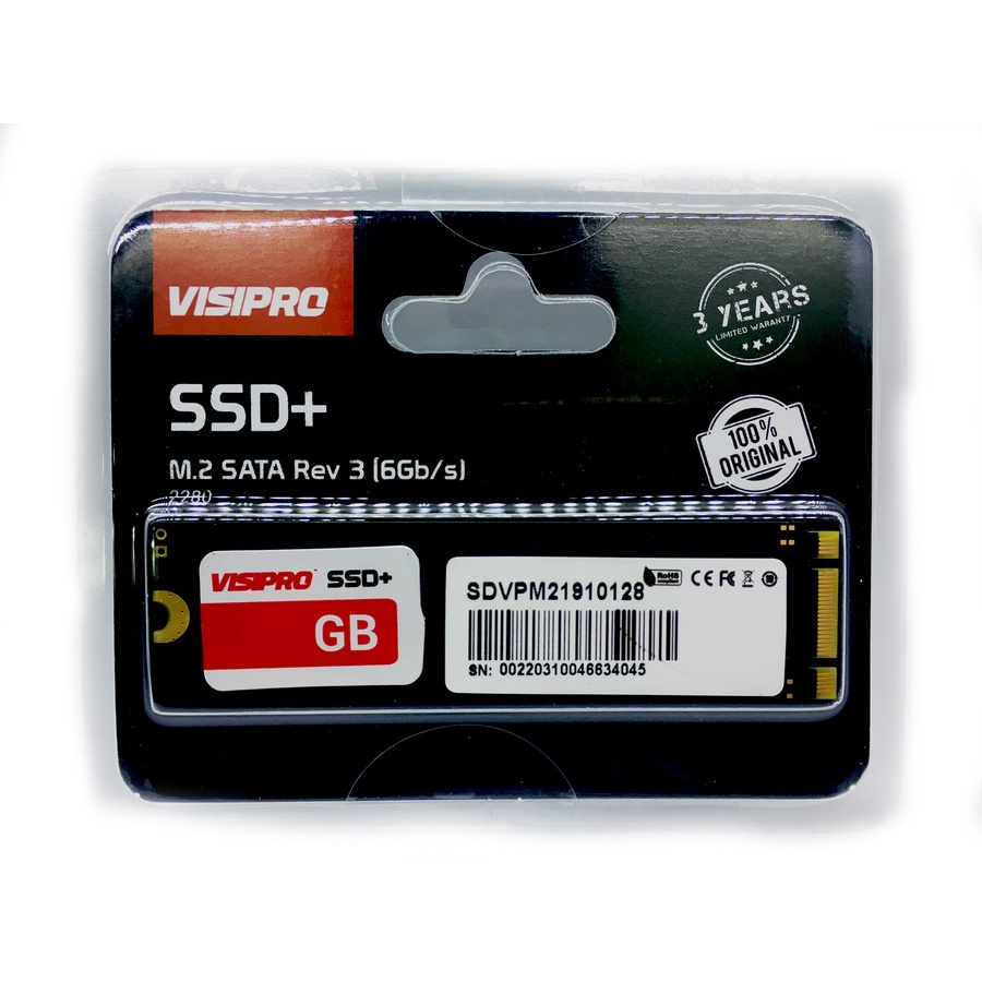 SSD SATA M.2 VISIPRO 256GB