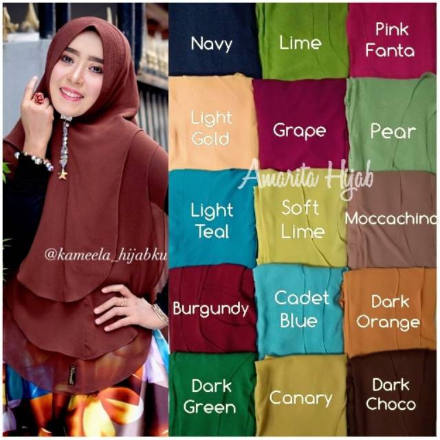 Warna Hijab Broze