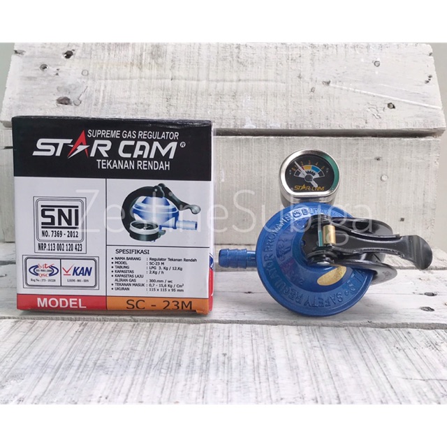 Regulator Gas Tekanan Rendah Star Cam SC-23M T12RM Starcam